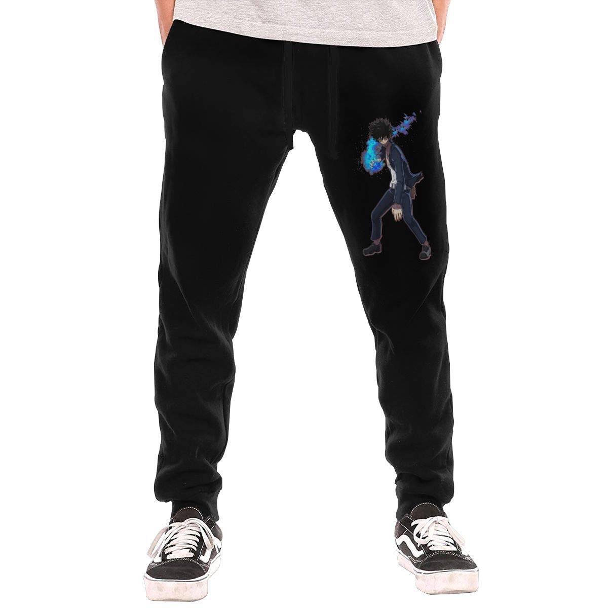 Dabi My Hero Academia Sweatpants Black Trousers Sweatpant for Men