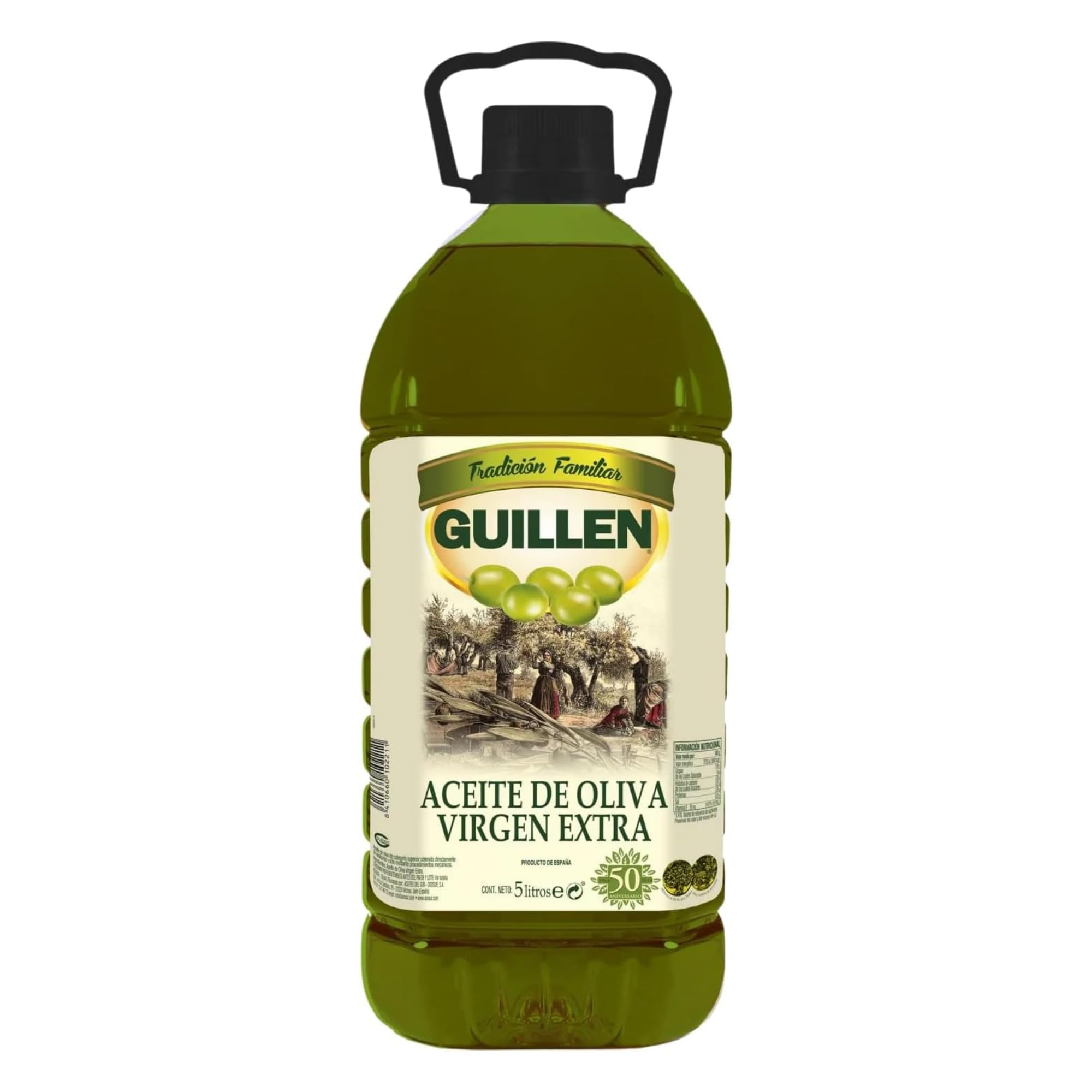 Aceite de Oliva Virgen Extra Garrafa 5 L Guillén