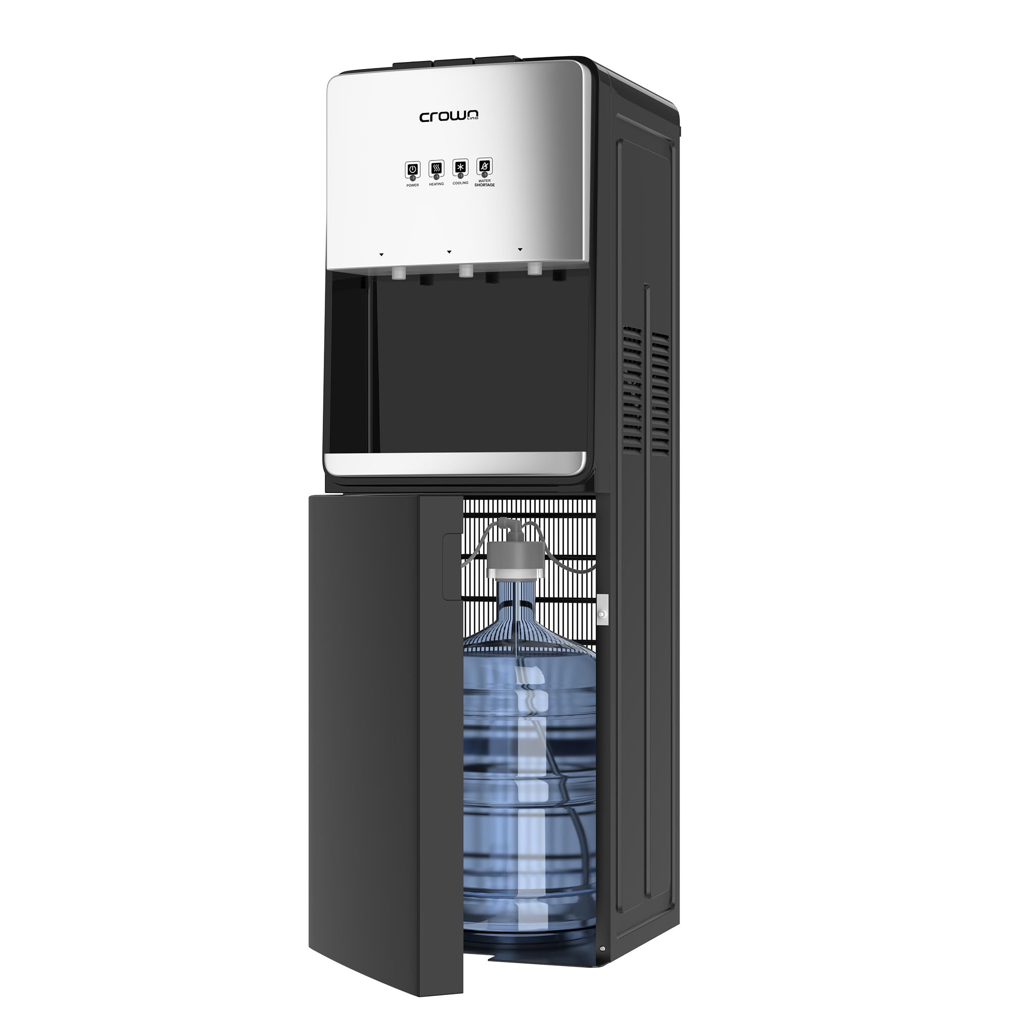 Bottom Loading Water Dispenser | 5 Gallon (18.9L) Capacity | Hot, Cold, Normal Water | Floor Standing with Safety Child Lock | Suitable for Home, Office | WD-406 | 1 Year Brand Warranty