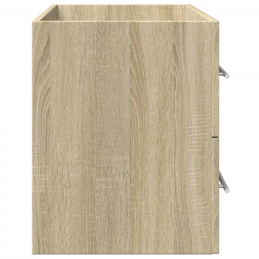 ShGaxin Antyczna drewniana szafka z płyty wiórowej 80x38,5x48 cm, szafka łazienkowa, szafka pod umywalkę, meble łazienkowe, meble umywalkowe - 856227