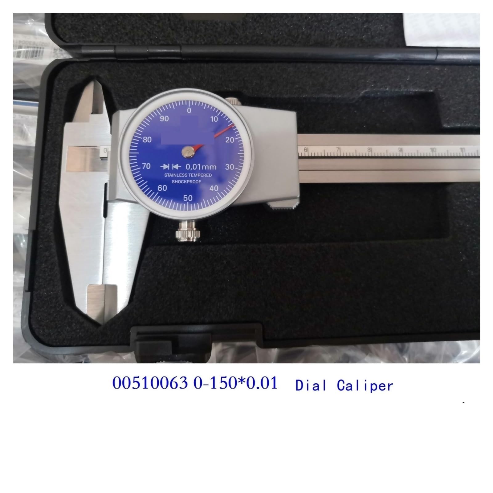 Calibro A Quadrante 0-150 * 0,01 Articolo 00510063 0-200 0,01 0,02 0-300 0,02(0-150 0.01)