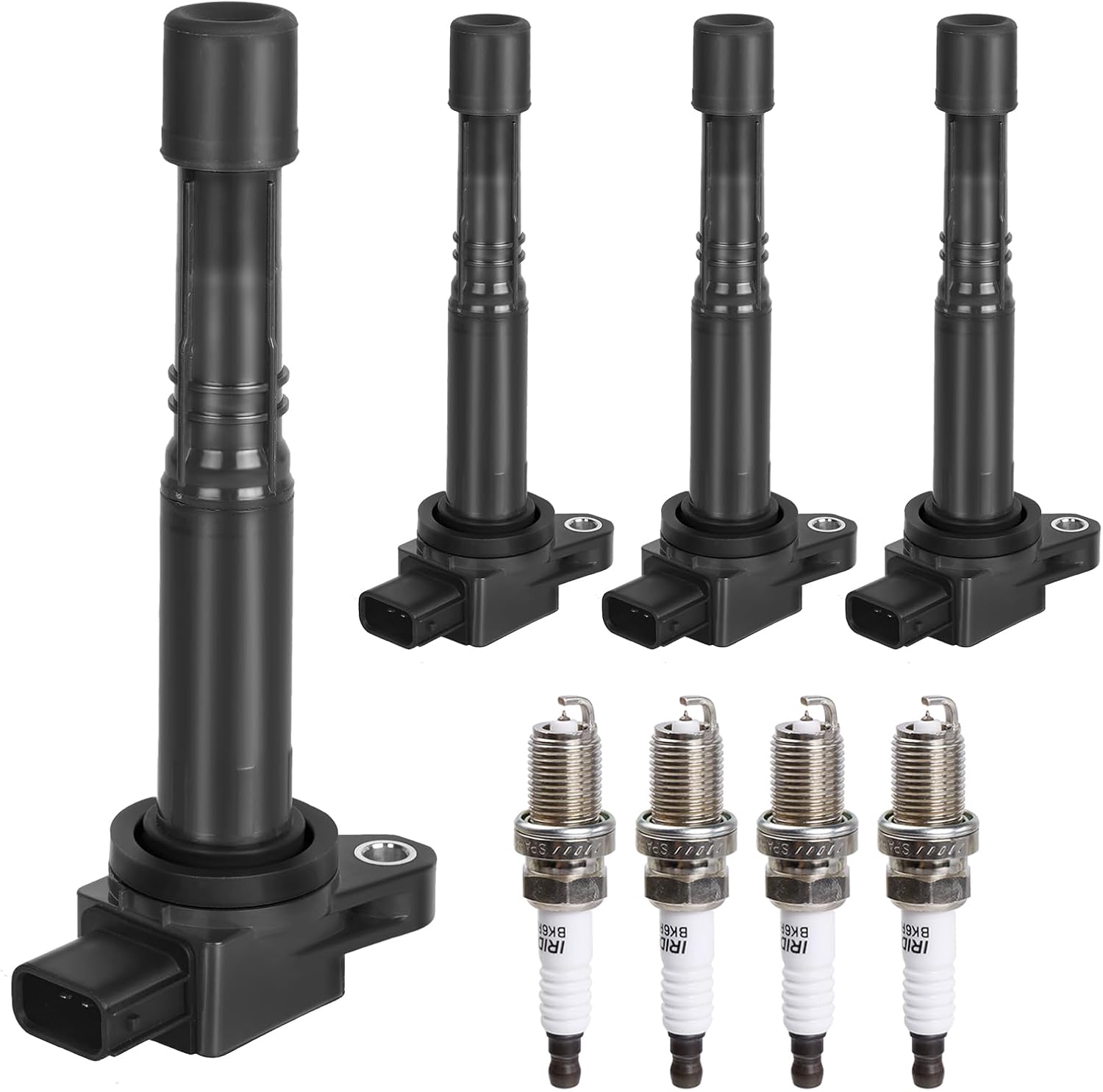 Ignition Coil Pack Spark Plugs fit for L4 2.0 2.4 Honda CRV
