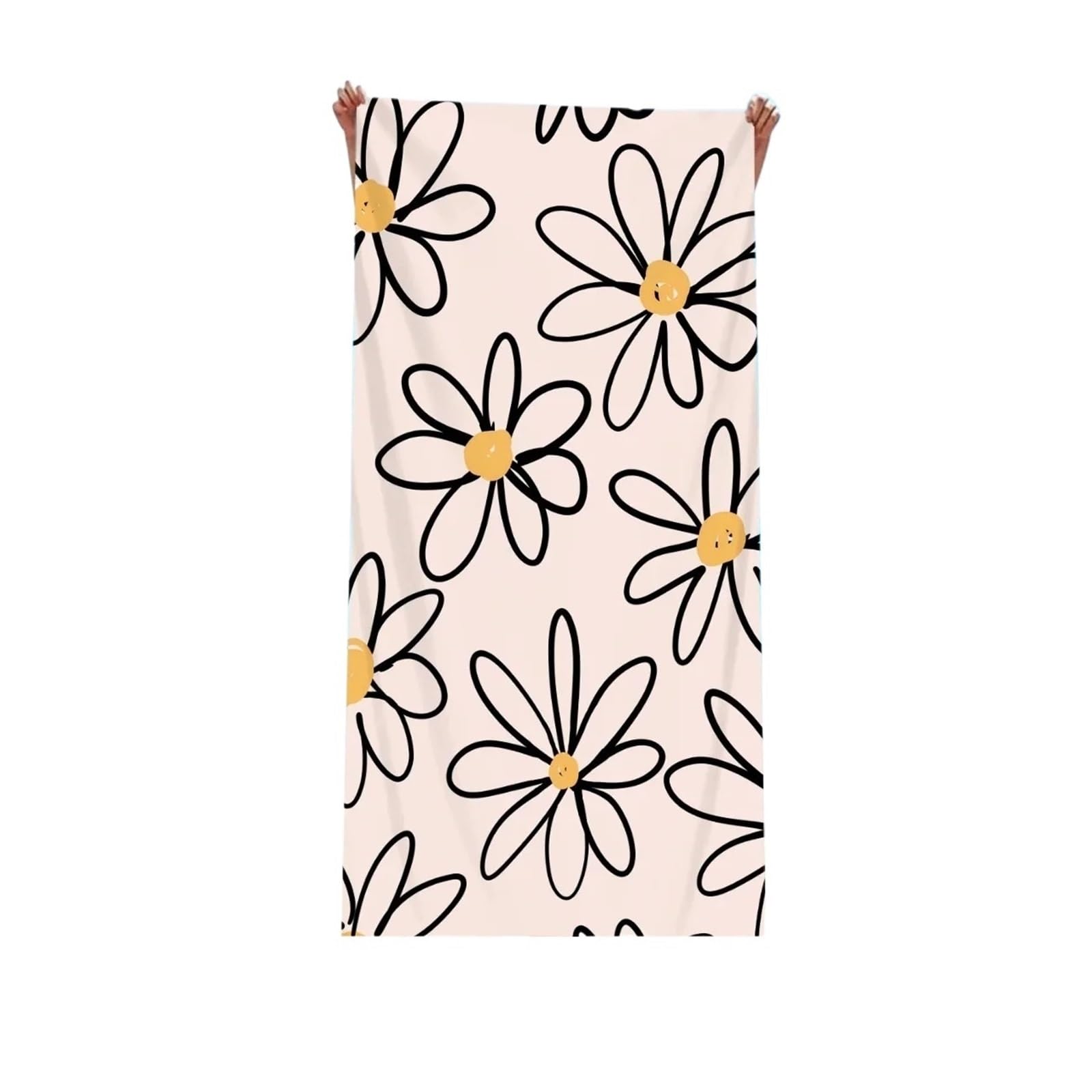 CHTKAGV Geometric Print Beach Towel Large Bath Colorful Swimming Wrap for Travel(D,90x180cm)