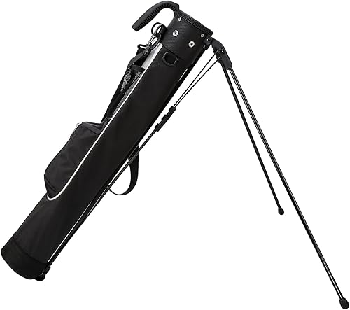 PGM Sunday Bags - Bolsa de golf ligera con correa, soporte, fácil de transportar - Bolsa duradera para campos cortos