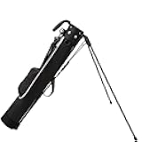 Sunday Bags - Lightweight Golf Bag with Strap, Stand, Easy to Carry - Durable Pitch Putt Bag for Short Courses