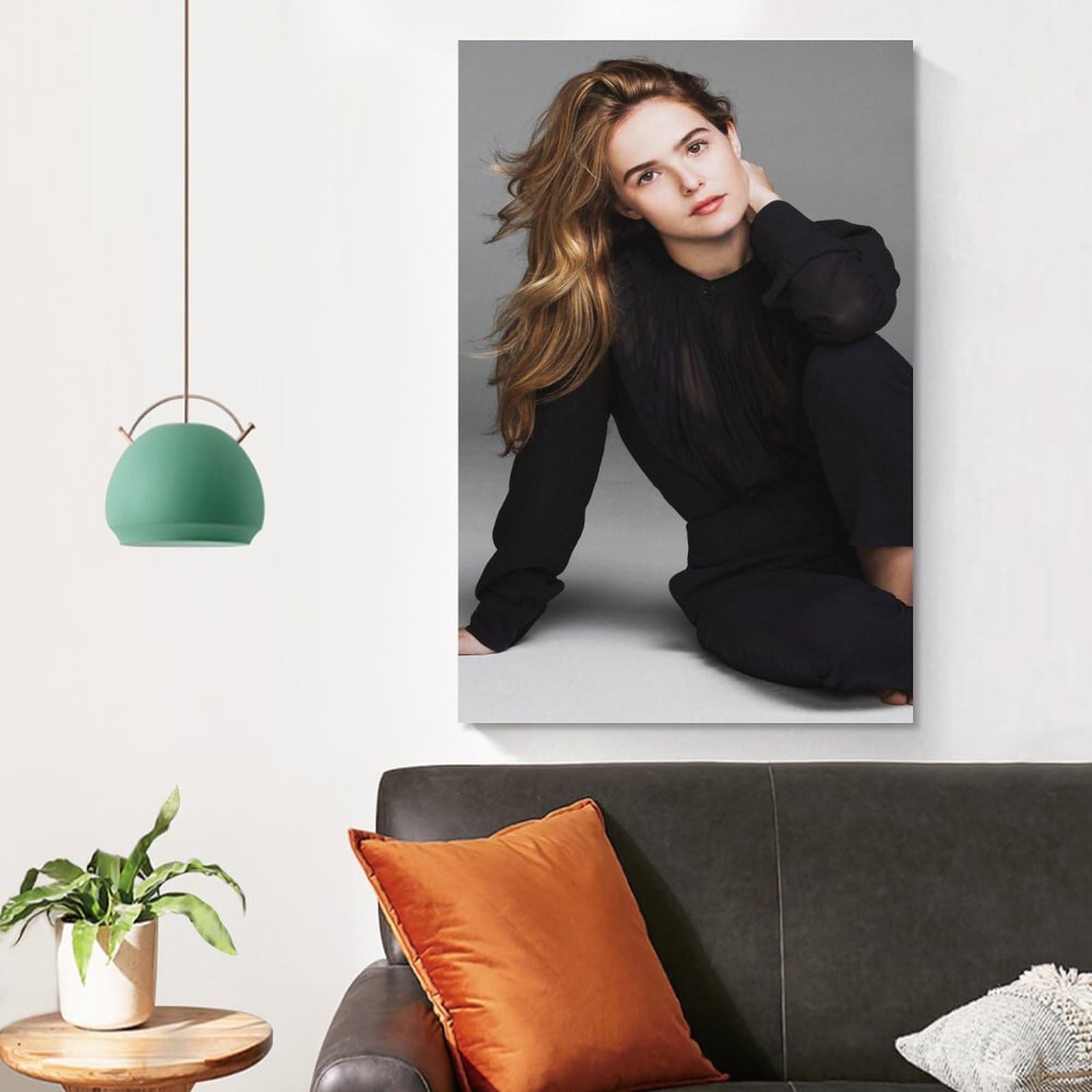 Amazon.co.jp: ゾーイ・ドゥイッチ 1 キャンバスアートポスターと