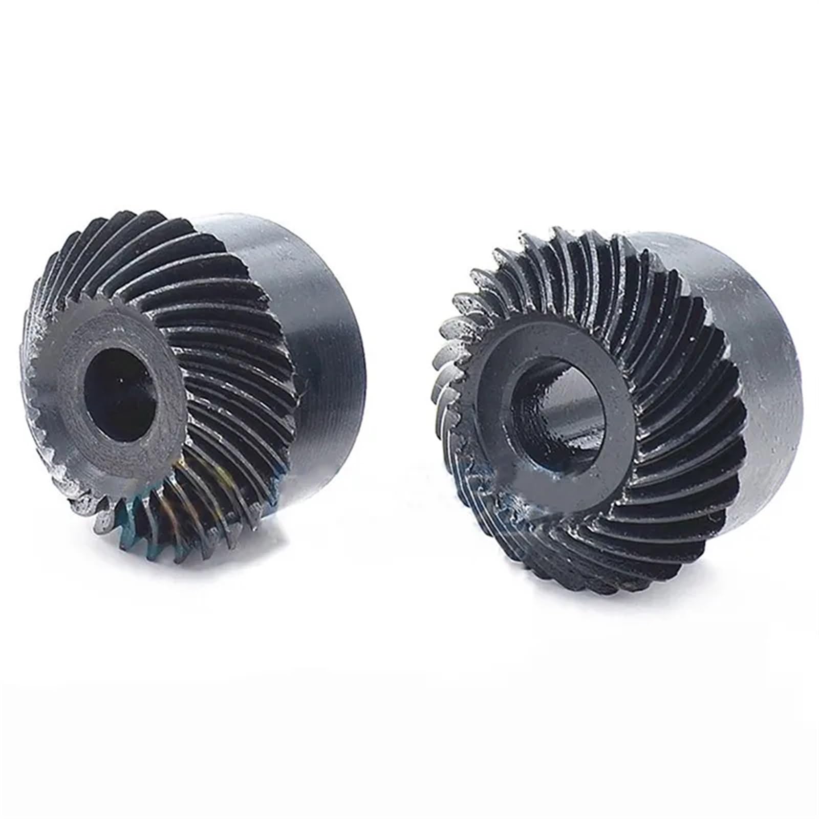 Engrenage conique hélicoïdal 1,5/2/2,5/3/4Mod 20T/25T/30T 45# acier pignon conique hélicoïdal gauche/droite engrenage hélicoïdal(1.5 Mod,25T Right Spir 1pc)