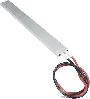 PTC Heating Element 110V 230C AC/DC Insulated Consistant Temperature Ceramic Thermostatic Heaters Plate Aluminum Shell 200x21mm, PTCYIDU