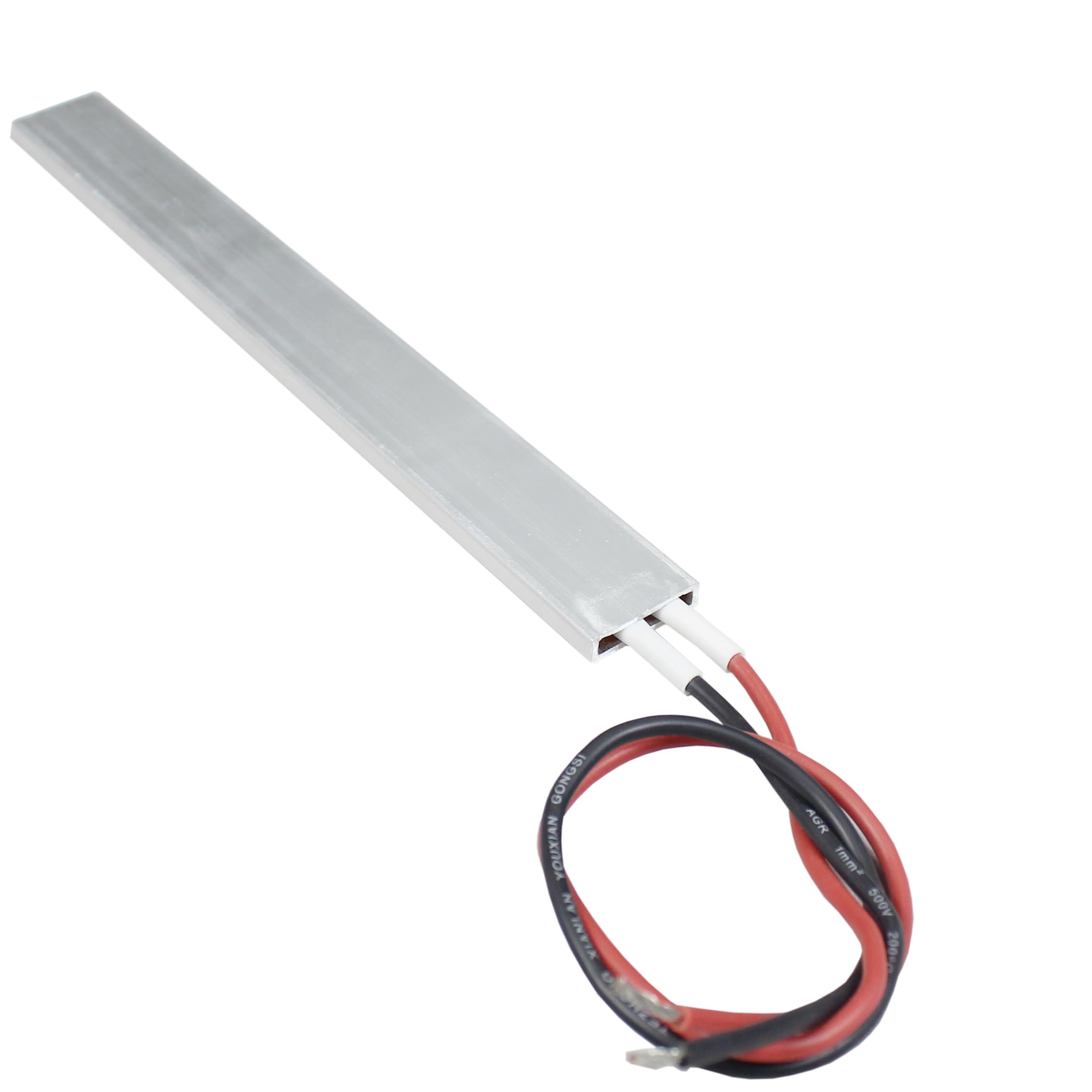 PTC Heating Element 110V 230C AC/DC Insulated Consistant Temperature Ceramic Thermostatic Heaters Plate Aluminum Shell 200x21mm, PTCYIDU