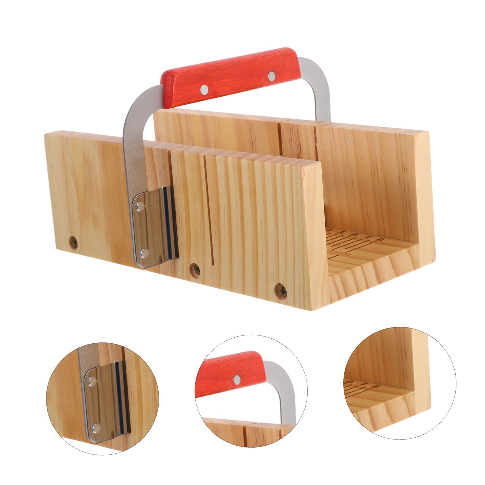 Gatuida Porta Sapone in Legno Pialla Smussatrice per Saponi Affettatrice per Sapone in Inossidabile e Stampi per Produzione per Casa e Piccoli Laboratori