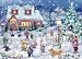 Snowman Celebration Boxed Christmas Cards - Set of 15