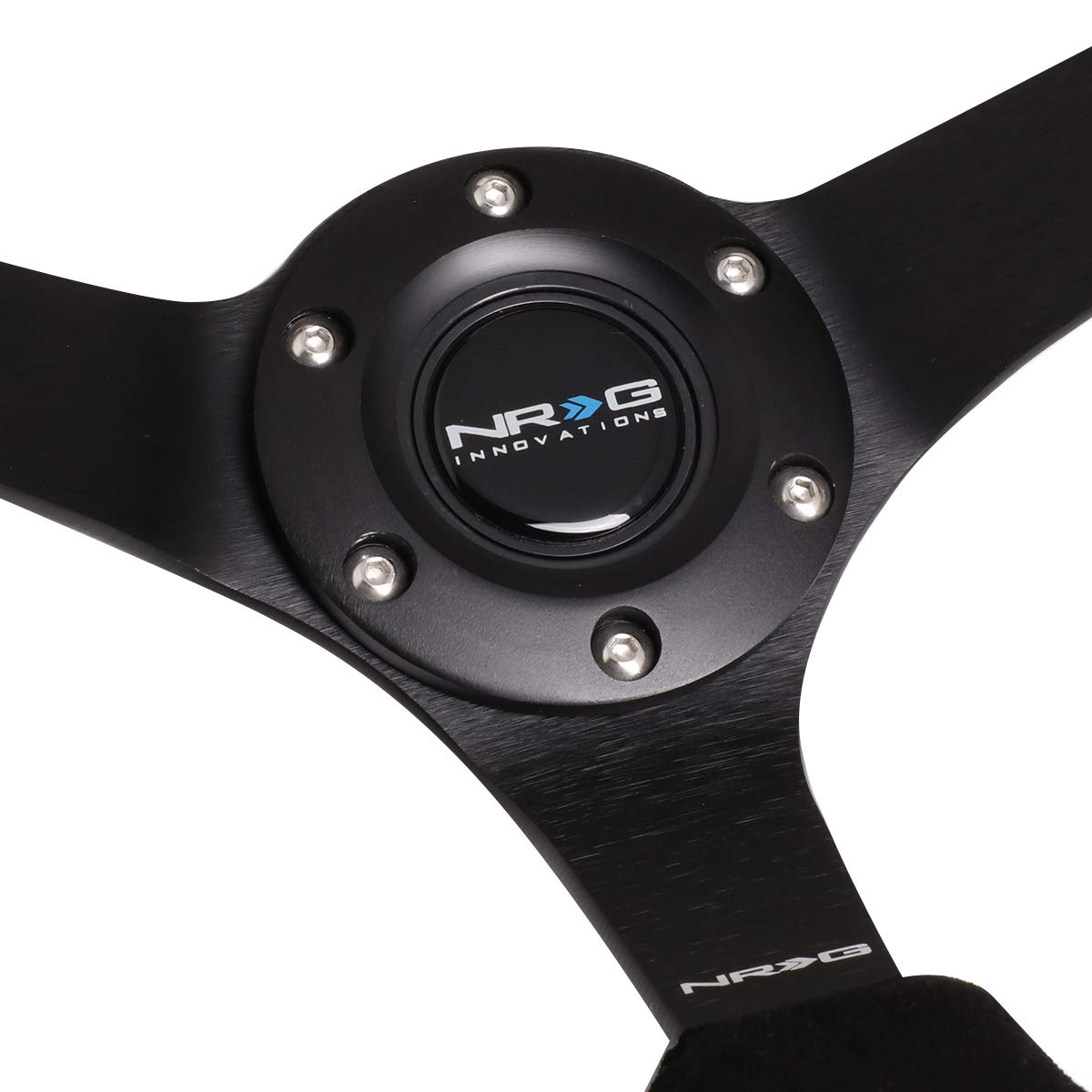 NRG Innovations ステアリング　ハンドル　33パイ　スエード Amazon | NRG Innovations Rein互換 RST-033BK-S 330mm 3インチ