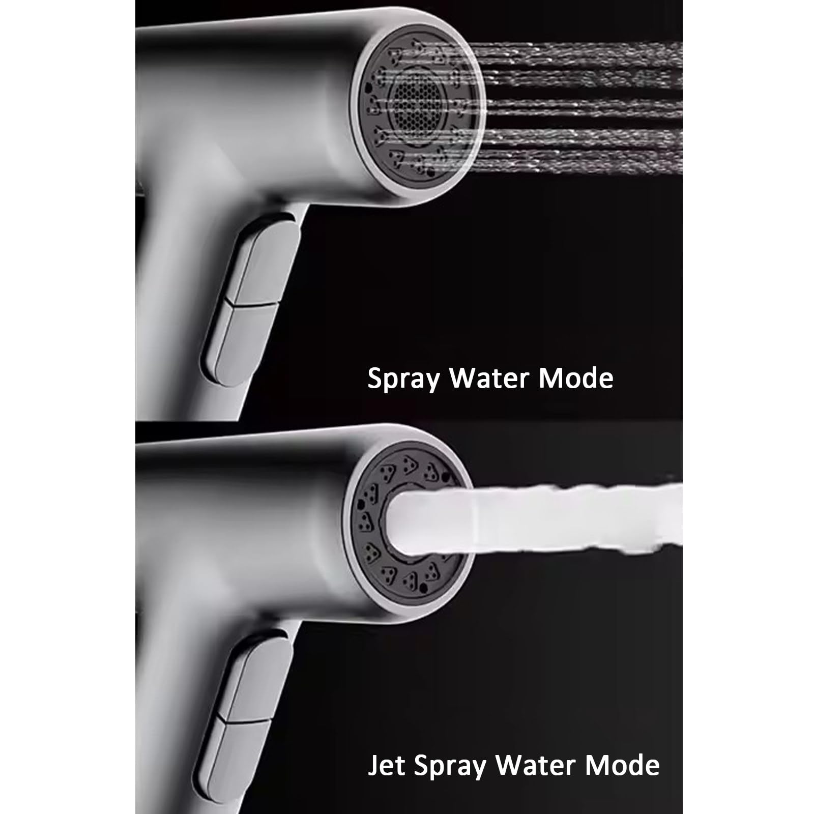 Pulverizador de Bidé para Inodoro, Kit de Rociador de Mano para Inodoro con Chorro de Agua Ajustable, Manguera WC y Soporte, para Higiene Personal Diaria y Limpieza de Baño