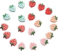 Vista 13 de LiQunSweet 50 dijes de calabaza de resina opaca con parte trasera plana para Halloween, accesorios para hacer joyas para el cabello, decoraciones