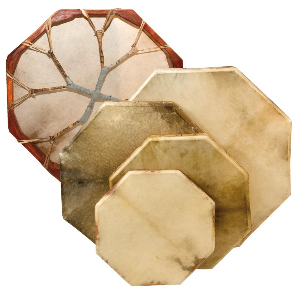 Terre Schamanentrommel 8-eckig 70 cm