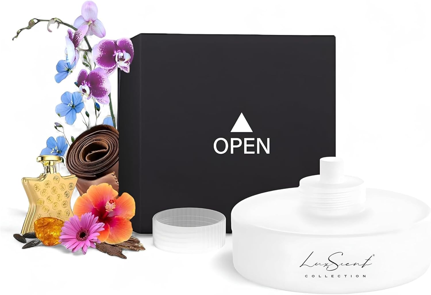 Aroma Car Diffuser Cartridge Scent Oil 20ML Compatible with All Ultrasonic Premium Car Diffusers - Luxury Hotel Fragrance - Aromatherapy - Ideal for Cars, Trucks & More (Divine Allure)