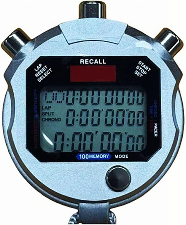 Compact Electronic Timer for Referees Featuring High Accuracy 3 Row 100 Lane Competition Timing Electronic Timingdevice