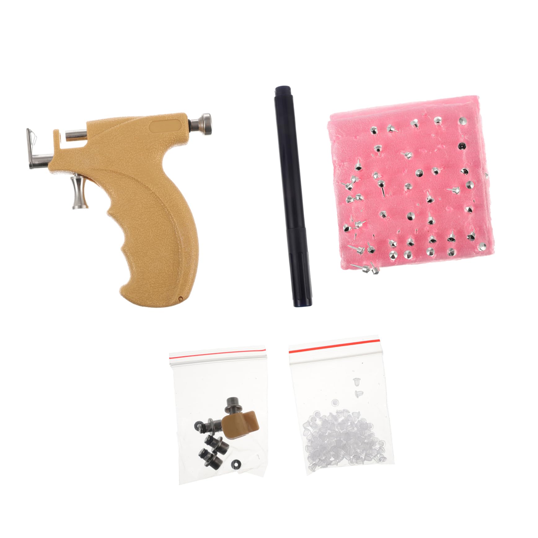 FOMIYES Stylish Ear Piercing Complete Ear Piercing Tool Set for Professional and Home Use Easy Handling