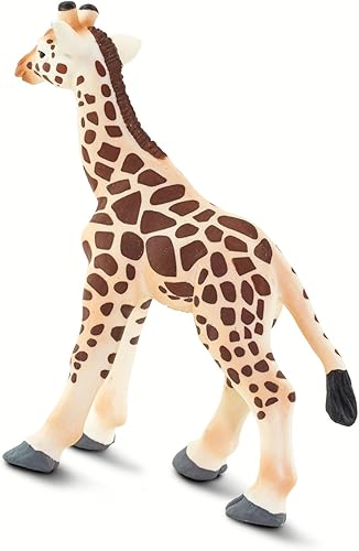 Miniatura 6 de Safari Ltd. Figura de bebé de jirafa, pintada a mano, realista de 3.5 pulgadas, juguete educativo para niños a partir de 3 años