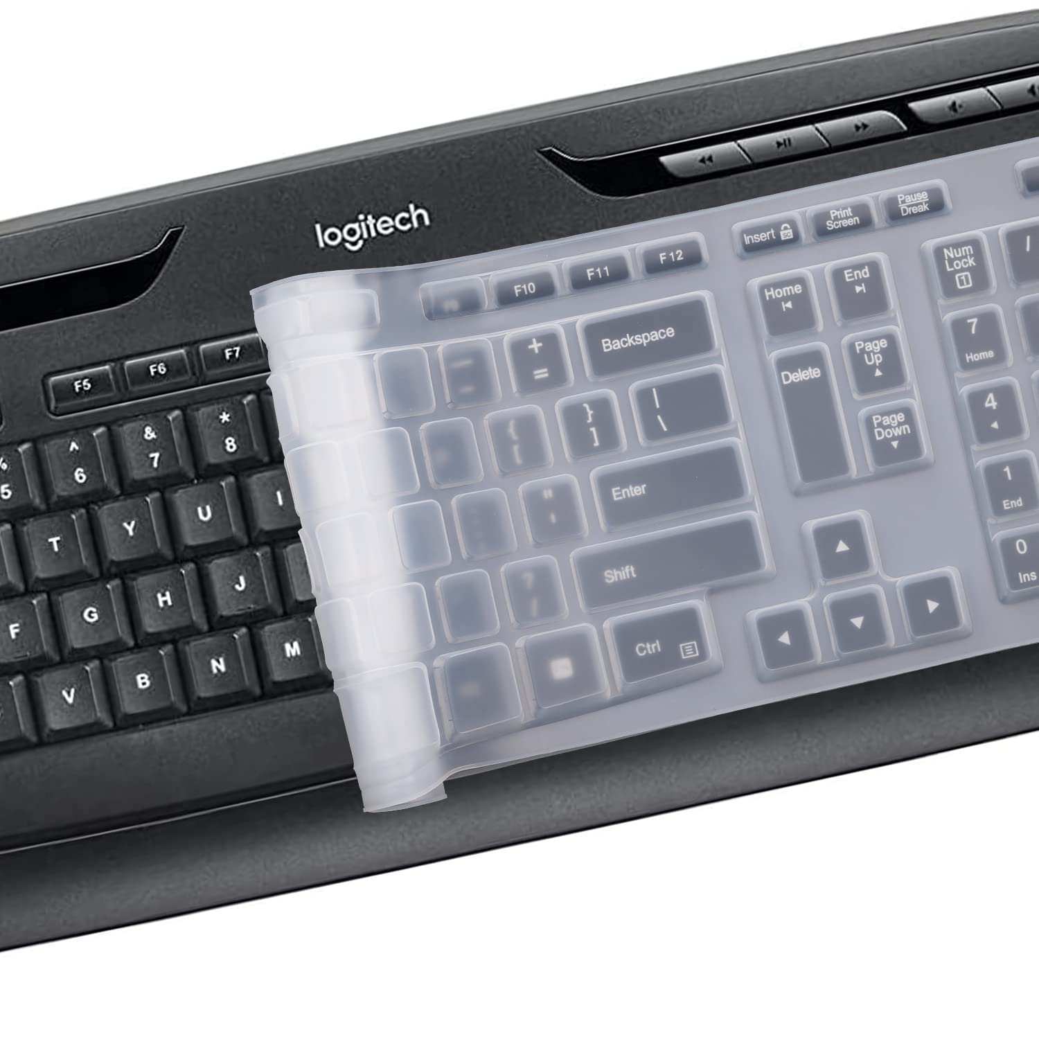 Keyboard Cover for Logitech MK320 K330 MK335 YR002/Y-R0009