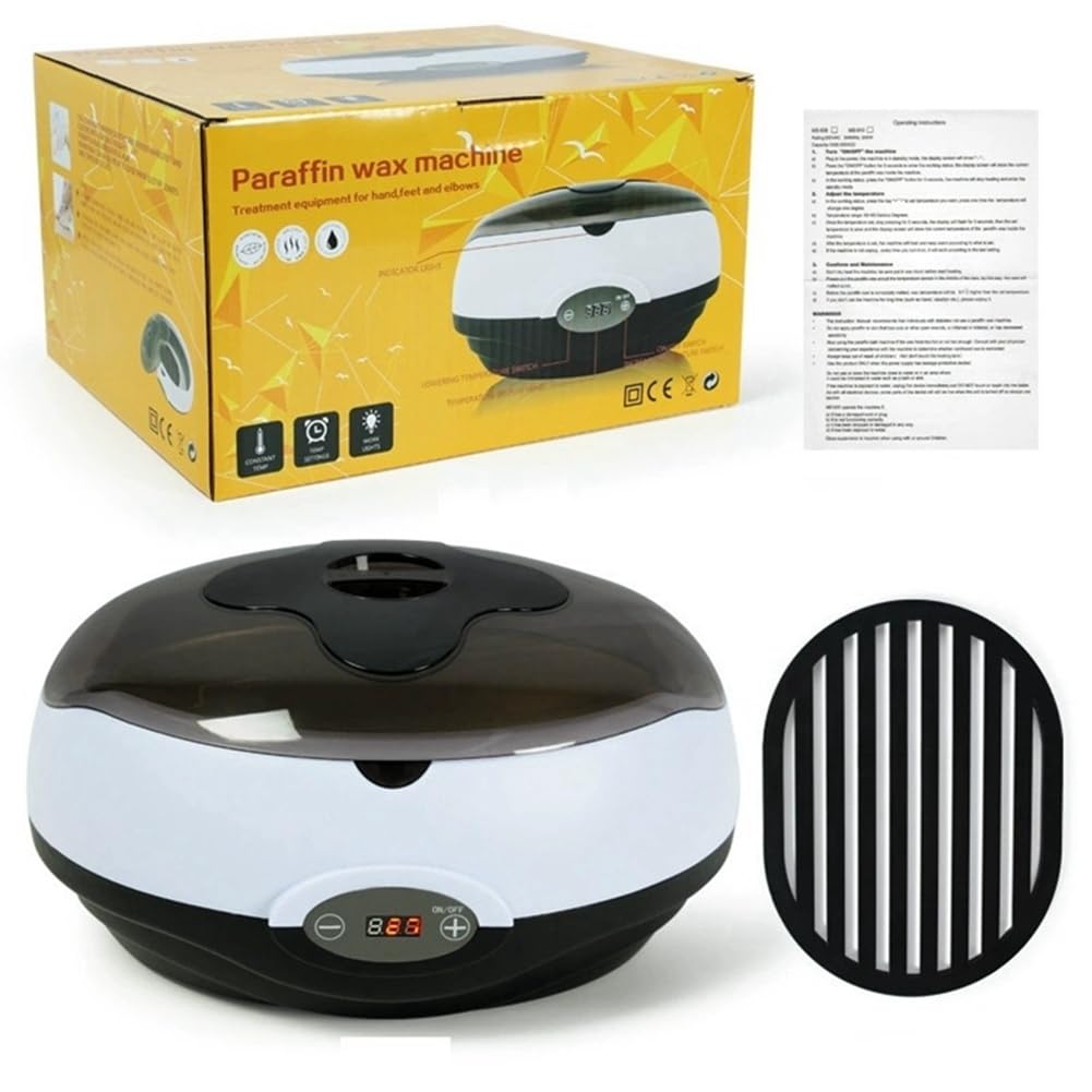 Máquina de para Spa, Calentador de Parafina, Baño de Parafina para Manos, Pies y Depilación. Dispositivo de Tratamiento de Salón.