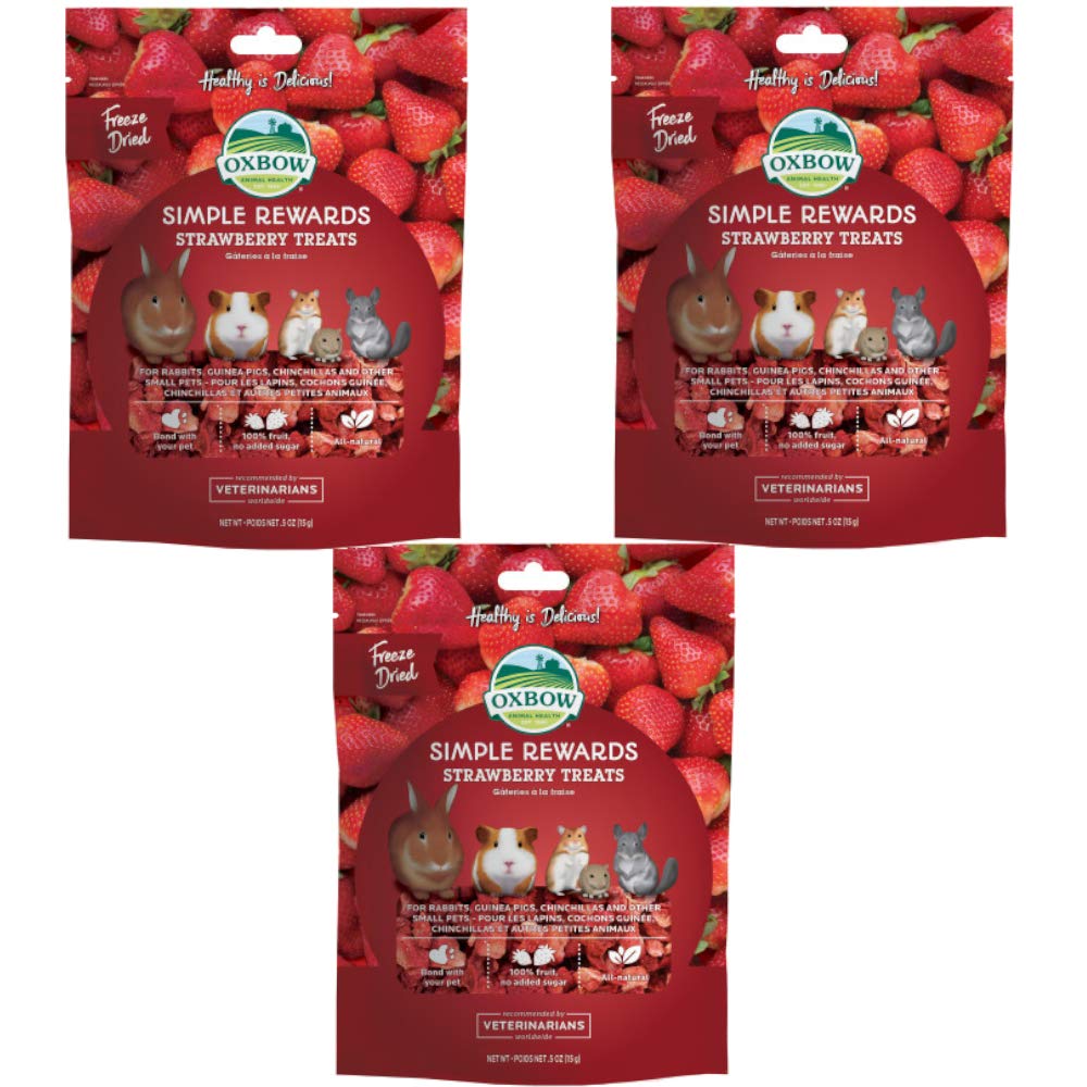 Oxbow Simple Rewards Freeze-Dried Strawberries