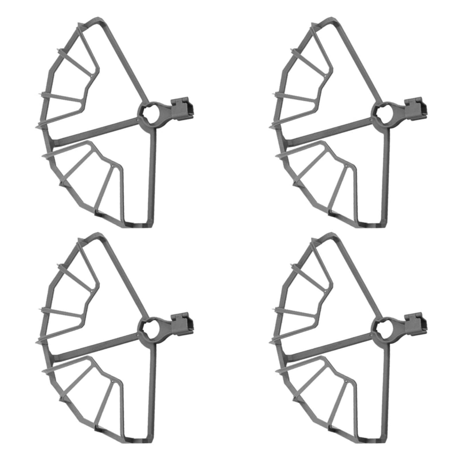 4 Piezas de Hélices de Dron Accesorios Colisión para Zoom Diseño Absorbente de y Instalación la Seguridad de