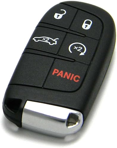 OEM Dodge Keyless Entry Remote Fob 5-Button Smart Proximity Key (FCC ID: M3N-40821302 / P/N: 05026676)