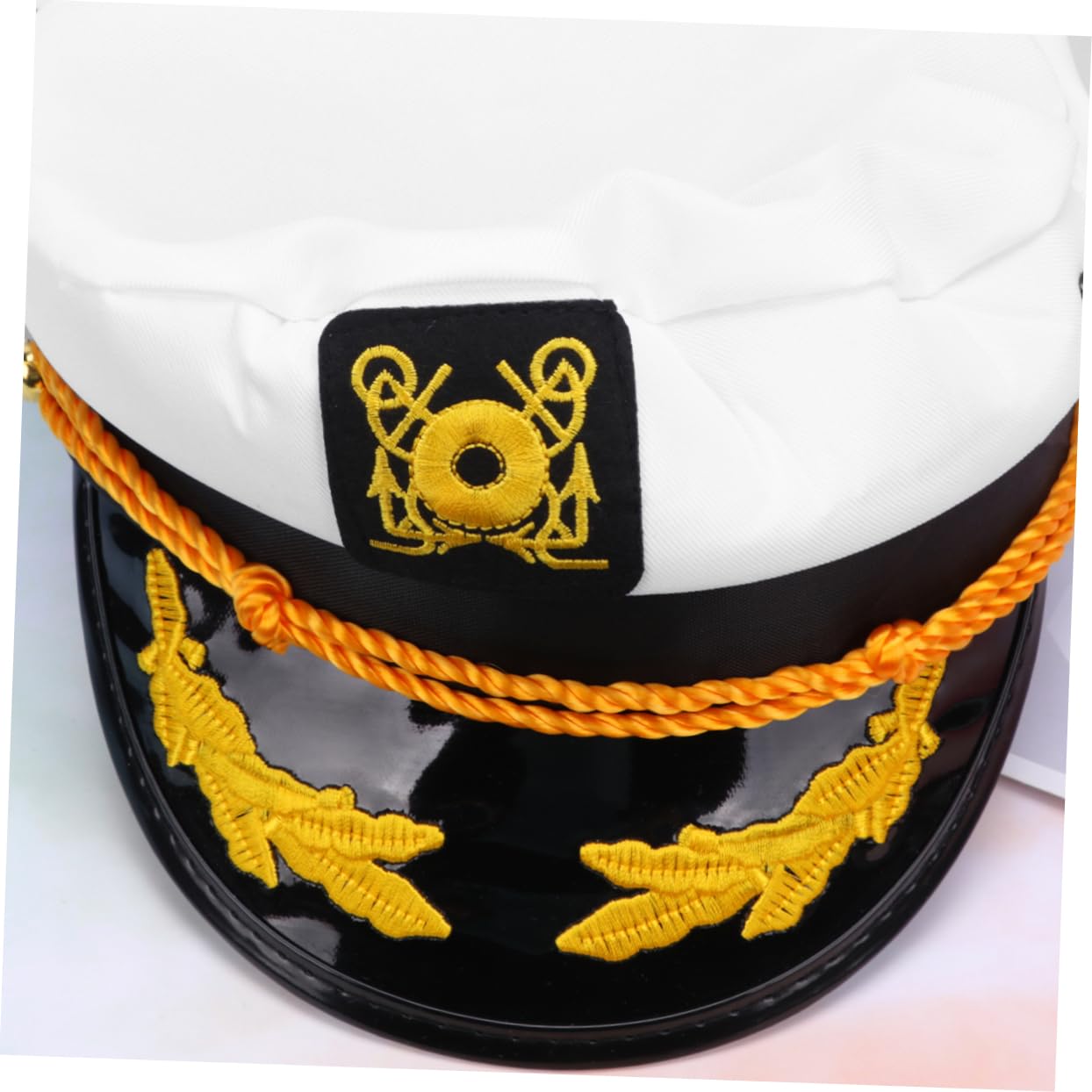 SHERCHPRY 3pezzi Cappello Da Marinaio Unisex Regolabile Accessorio Per Costume Da Per Feste e Cosplay Di Adulti Design Alla Moda e Versatile