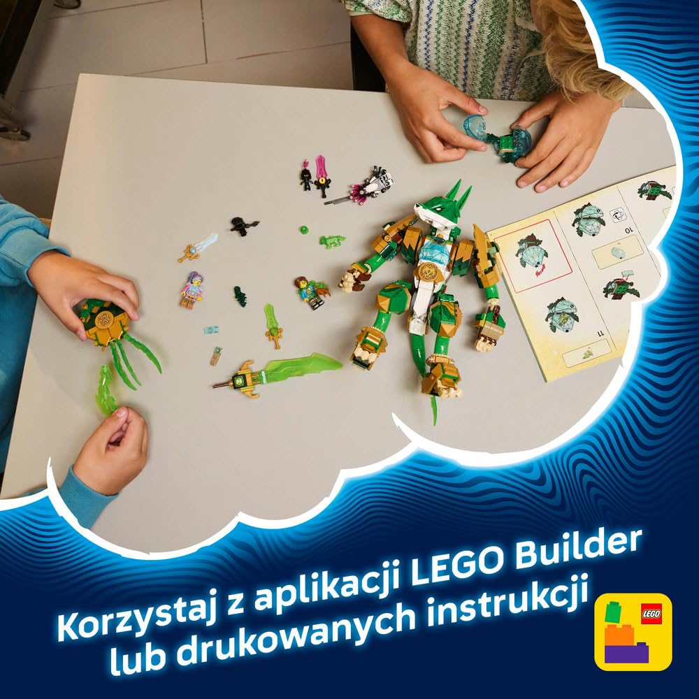 LEGO DREAMZzz Lisi mech-strażnik 71508 | mech fantasy, zabawka akcji, prezent dla chłopca i dziewczynki 9+, przygoda ze świata snów, 883 elementy