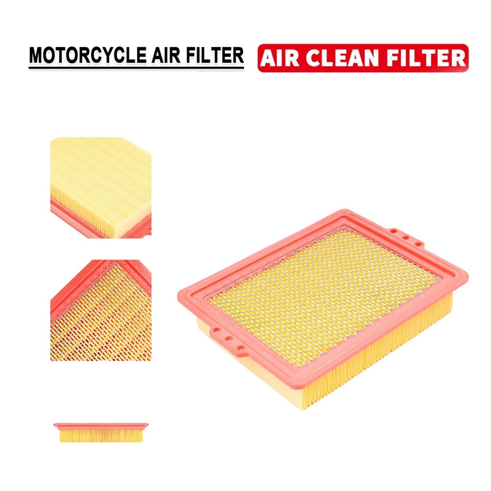 Filtro Aire Motocicleta Filtro De Aire para Motocicleta, Limpiador para Admisión, Piezas Repuesto, Elemento Filtro, Accesorios para VOGE DS900X 900DS 900 DS 24-25