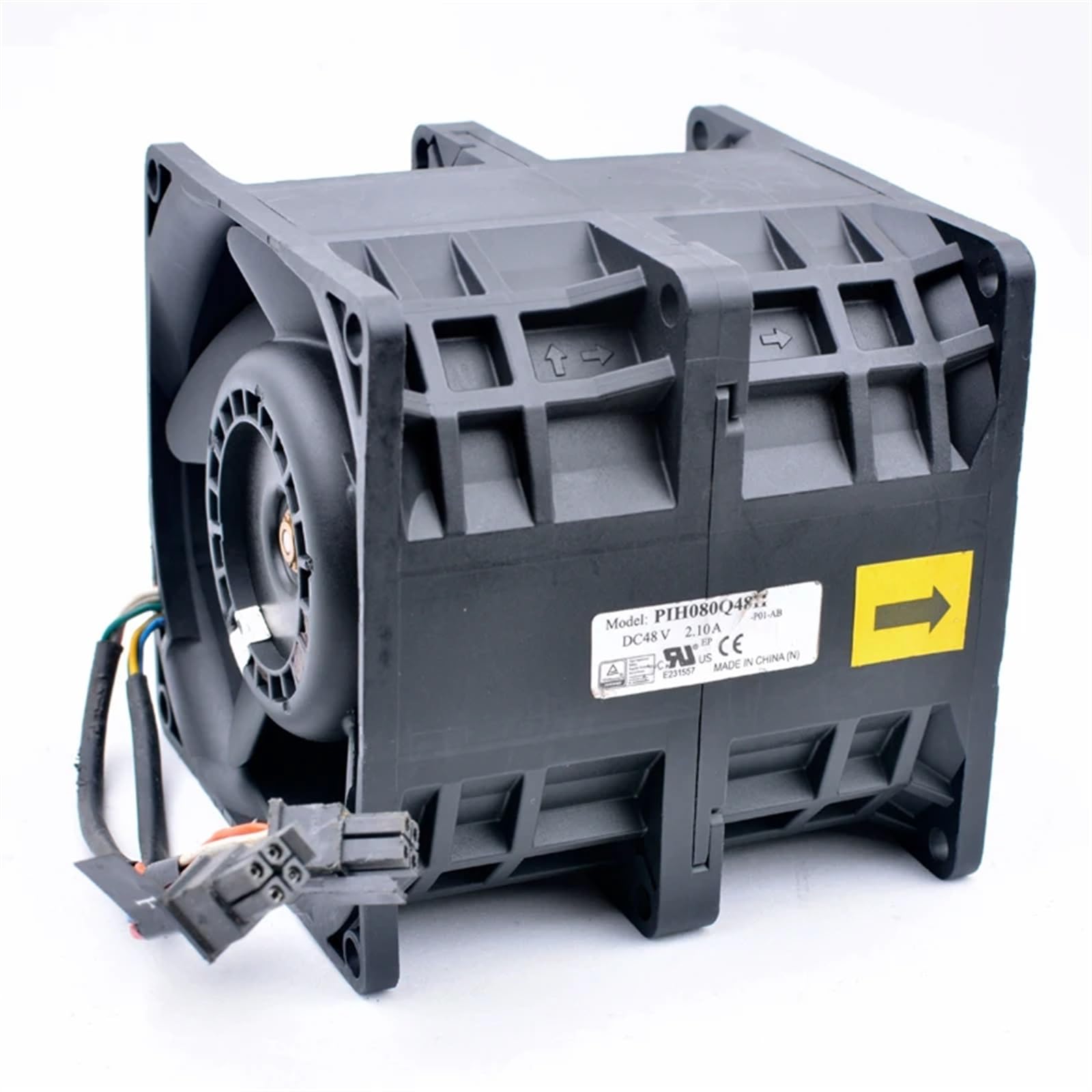 PIH080Q48H wentylator 8 cm 80 mm 80 x 80 x 80 mm wentylator chłodzący do serwera podwozia 48 V 2,10 A