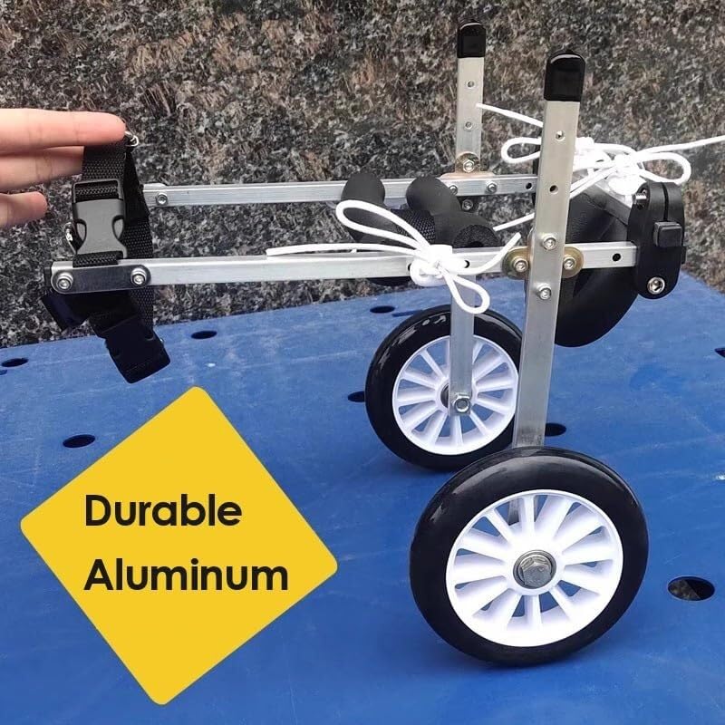 Carrito para perros pequeños ajustable: paseos activos y cómodos en el parque 4