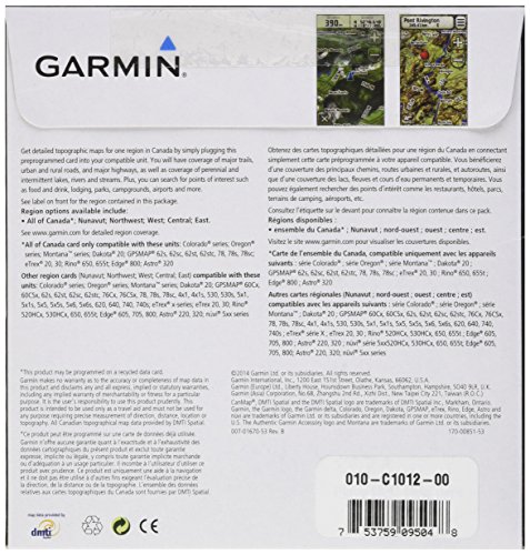 Mapas senderistas Garmin Topo Canada para evitar perderse durante expediciones en el Oeste 3