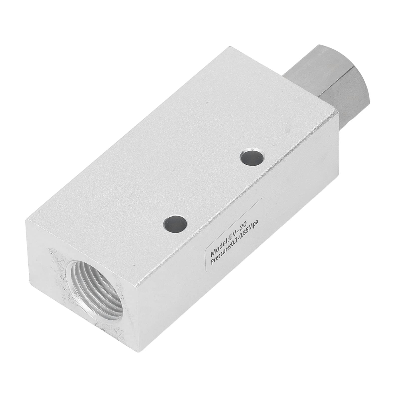 Pneumatic Exhaust Ejector, Pneumatic Vacuum Generator Precise Machining Corrosion Resistance Large Flow (EV-20)