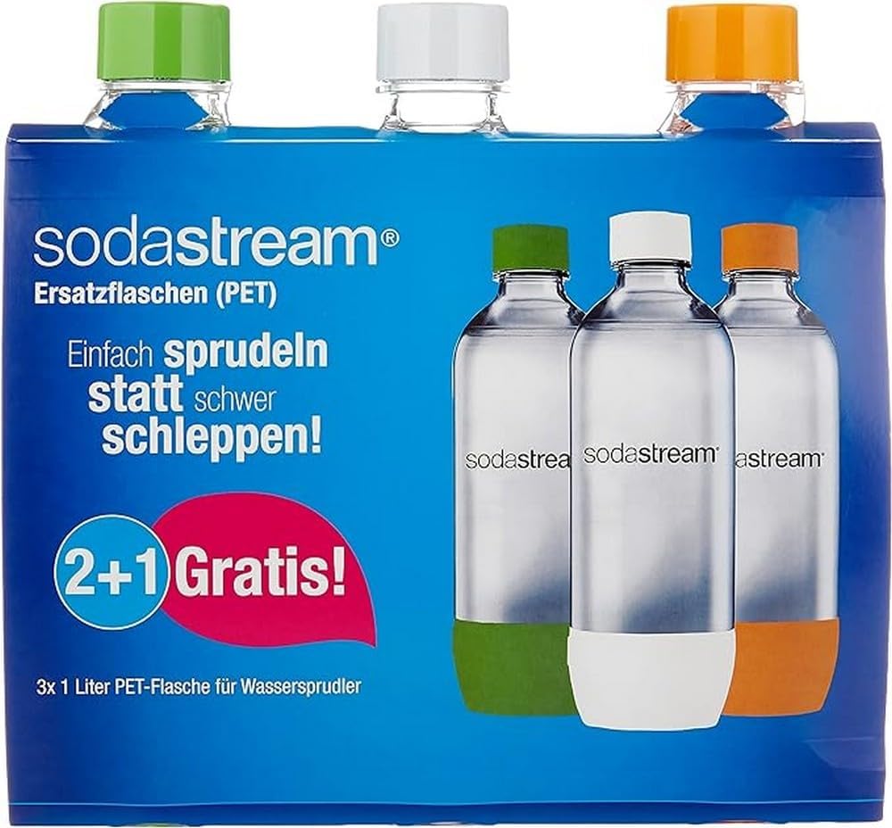 SodaStream My Only Bottle, 500ml Fizzy Drink Bottle & Reusable Water