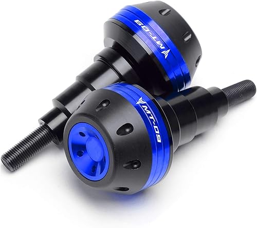 KAZRA for Yamaha MT-07 MT-09 MT 07 MT 09 2014-2020 2021 Motorcycle Aluminum Frame Sliders Crash Falling Protector (Color MT-09 Blue)