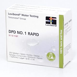 Lovibond DPD No1 Rapid Dissolve Tablets. 250 tablets