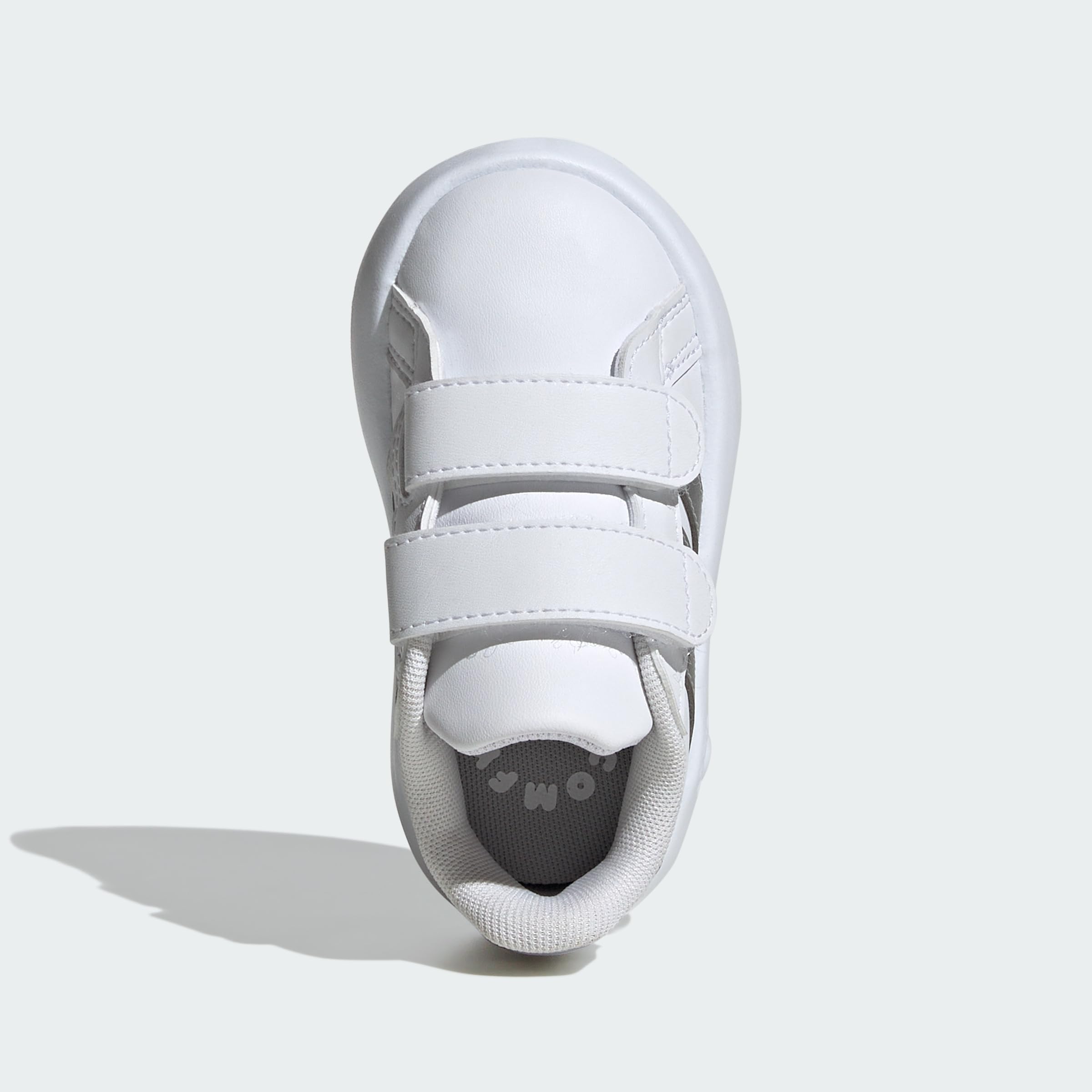 adidas Grand Court 2.0 Shoes Kids, Zapatillas de Tenis Unisex bebé, FTWR White Matte Silver FTWR White, 22 EU