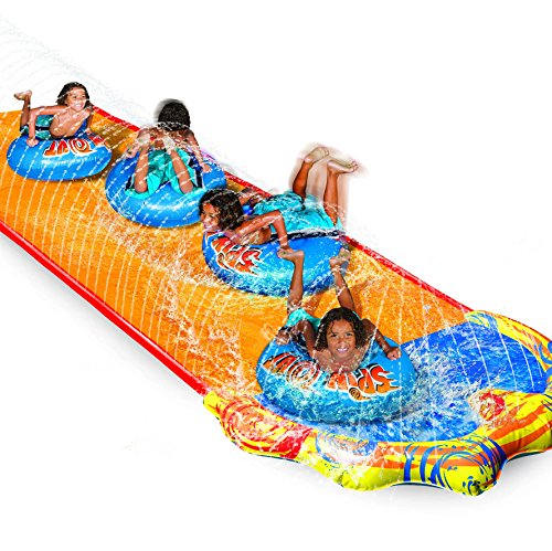 image for BANZAI SPIN OUT SLIDE W/SPIN DISK BODYBOARD(2 HANDLES) - 14'L X5 8