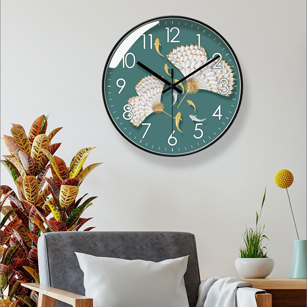 Orologio da parete Home Orologio da parete semplice Orologio Nordico Orologio da soggiorno Camera da letto Studio B&B Orologio al quarzo silenzioso Reloj De Pared(B)