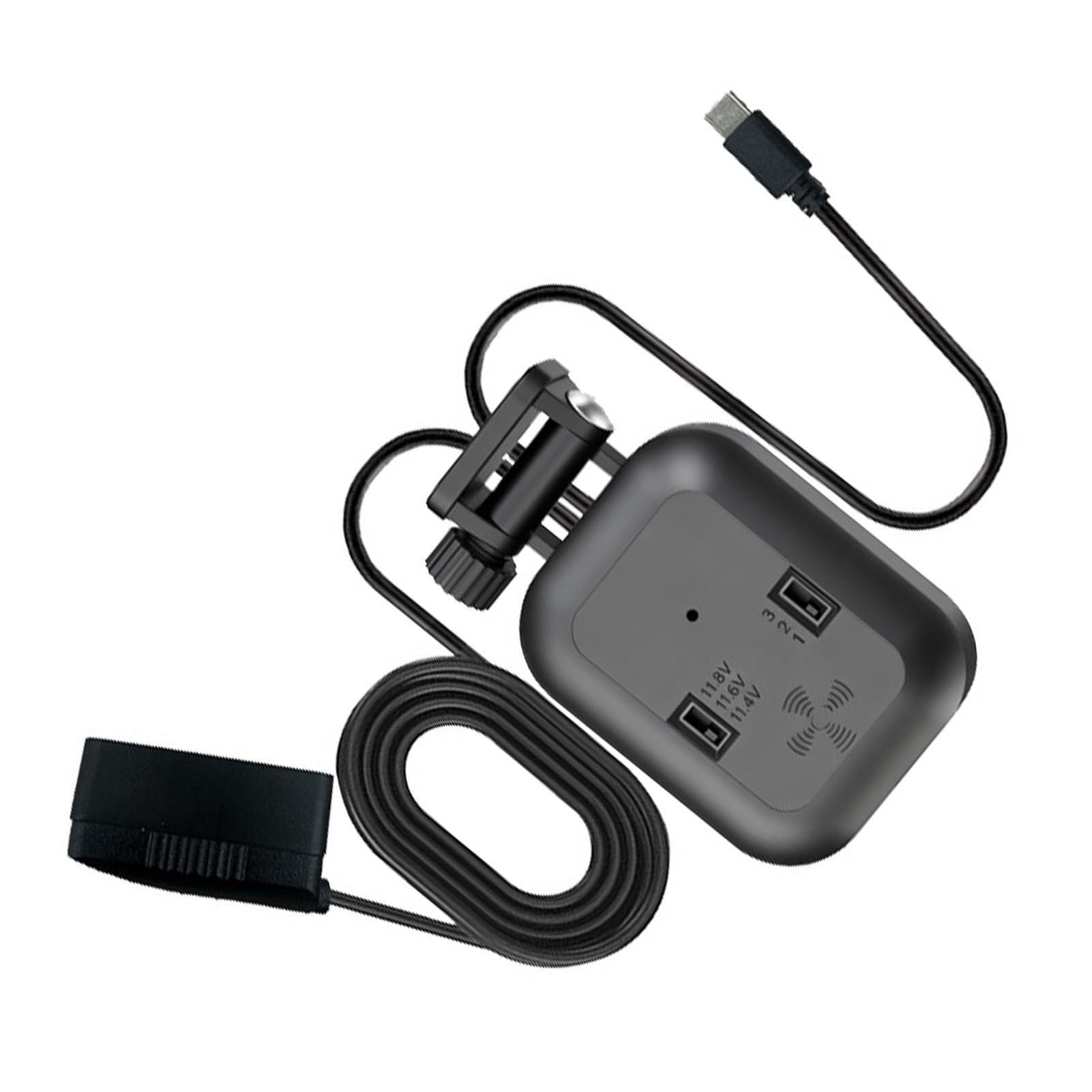 Cable de alimentación para grabadora de coche con protección de bajo voltaje, cargador de cámara adecuado para garaje, garaje público, callejón y toldo
