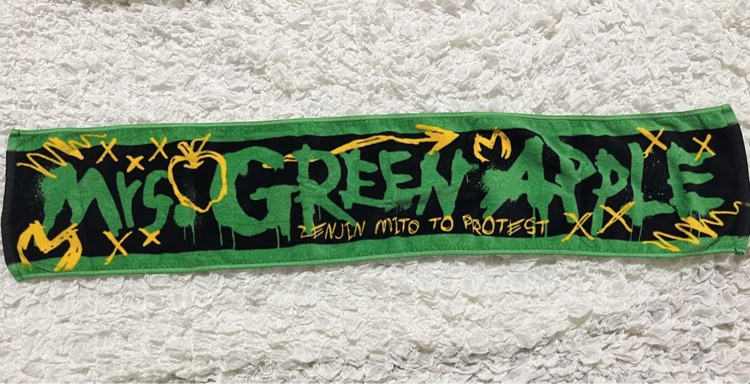 Mrs. GREEN APPLE 2018 ゼンジン未到とプロテスト 限定タオル Mrs. GREEN APPLE on X: 