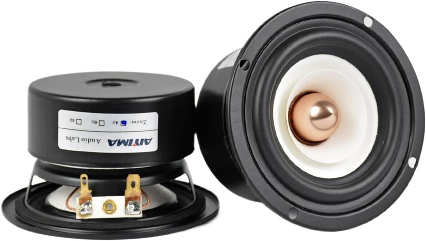 2 Piezas Parlante 3 Pulgadas 4 8 Ohm 15W Altavoz Rango Completo