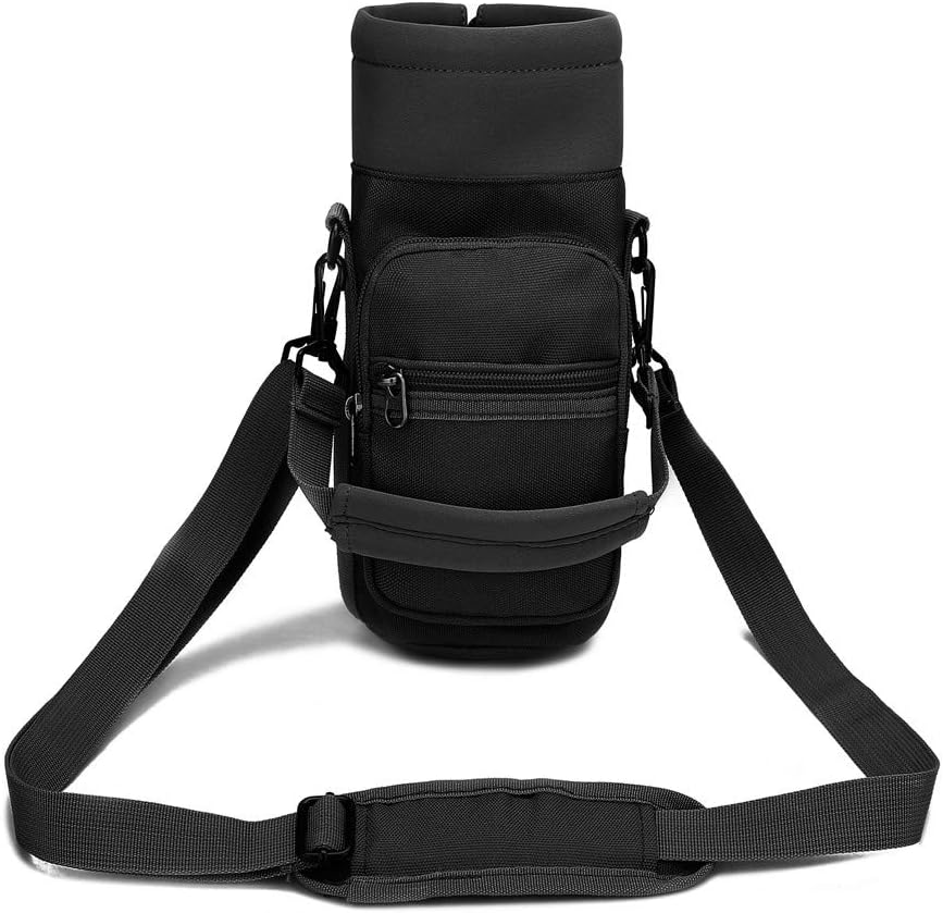 ABENAKI Tactical Molle Water Bottle Pouch Multi-Purpose Hydration Waist Carrier Bag with Detachable Shoulder Strap
