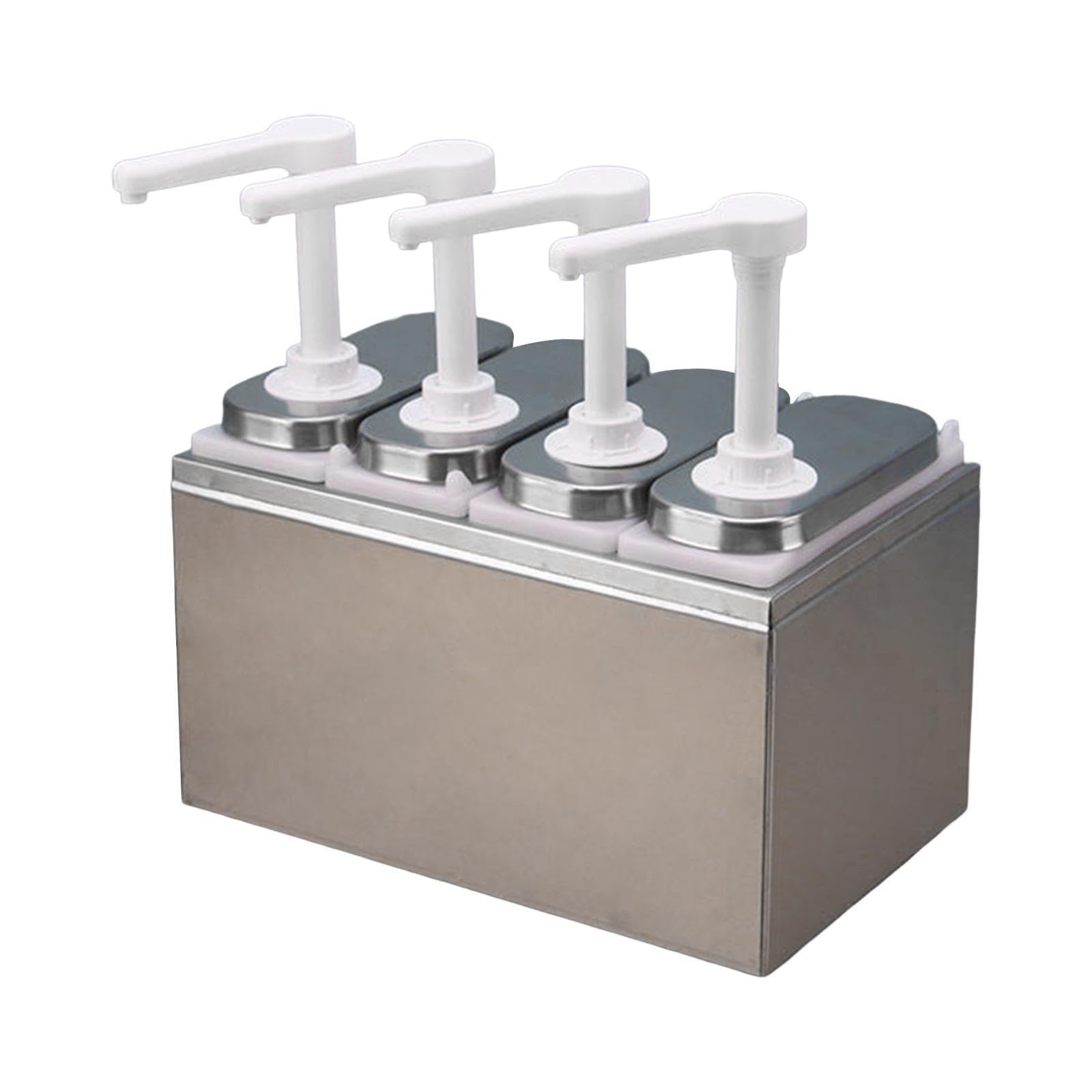 Pompa per salsa manuale, pompa per condimento, bottiglia, facile da pulire, soluzione versatile per risparmiare tempo, dispenser per salsa semplice da