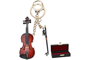 Miniature Violin Keychain: Carry Your Love of Music Wherever You Go