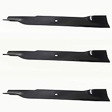 Dixie Chopper Pack of 3 Genuine 54" High Lift Blades for Zee Lawn Mower Decks Part # 301069