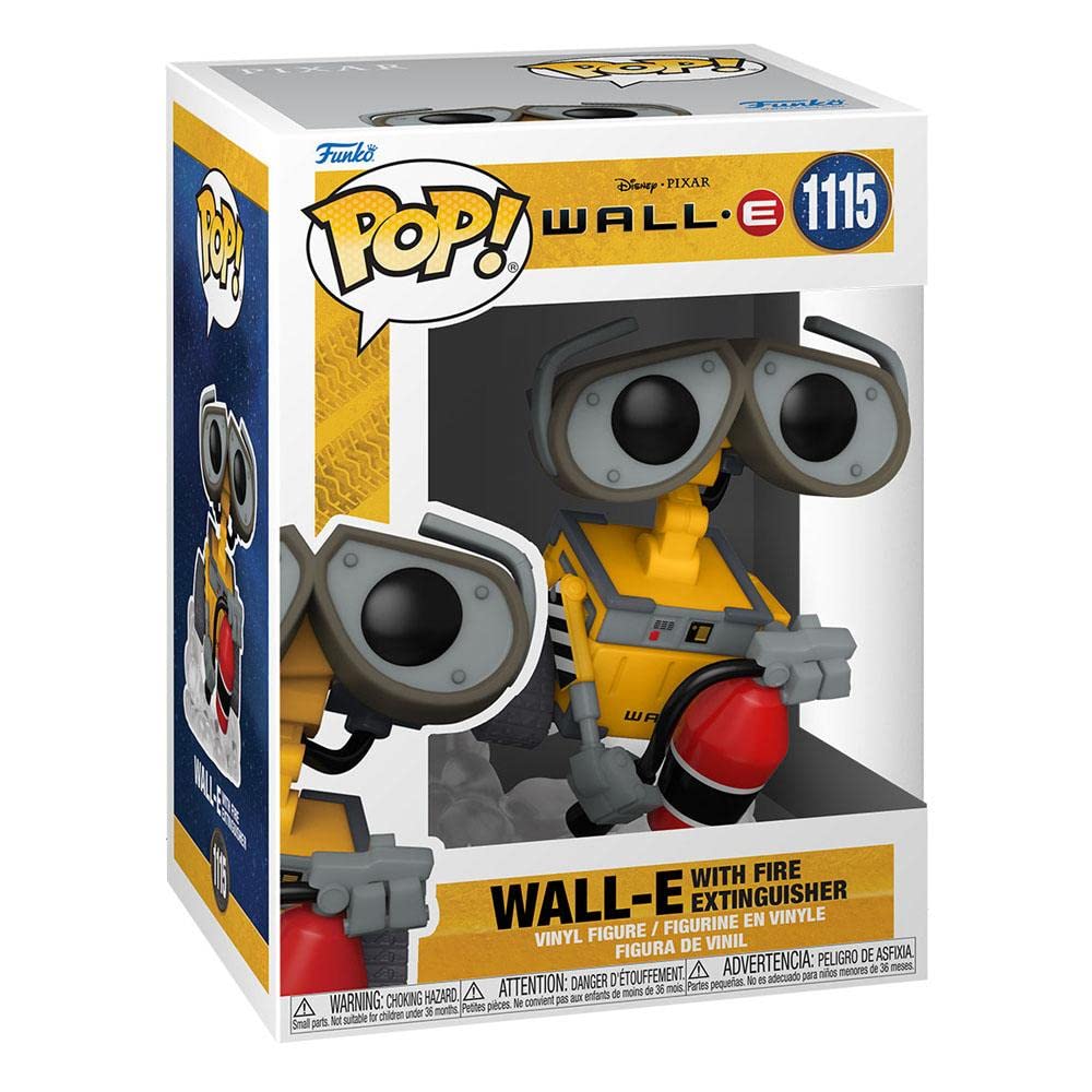 Funko Wall-E with Fire Extinguisher Pop Vinyl Figure, Multicolour