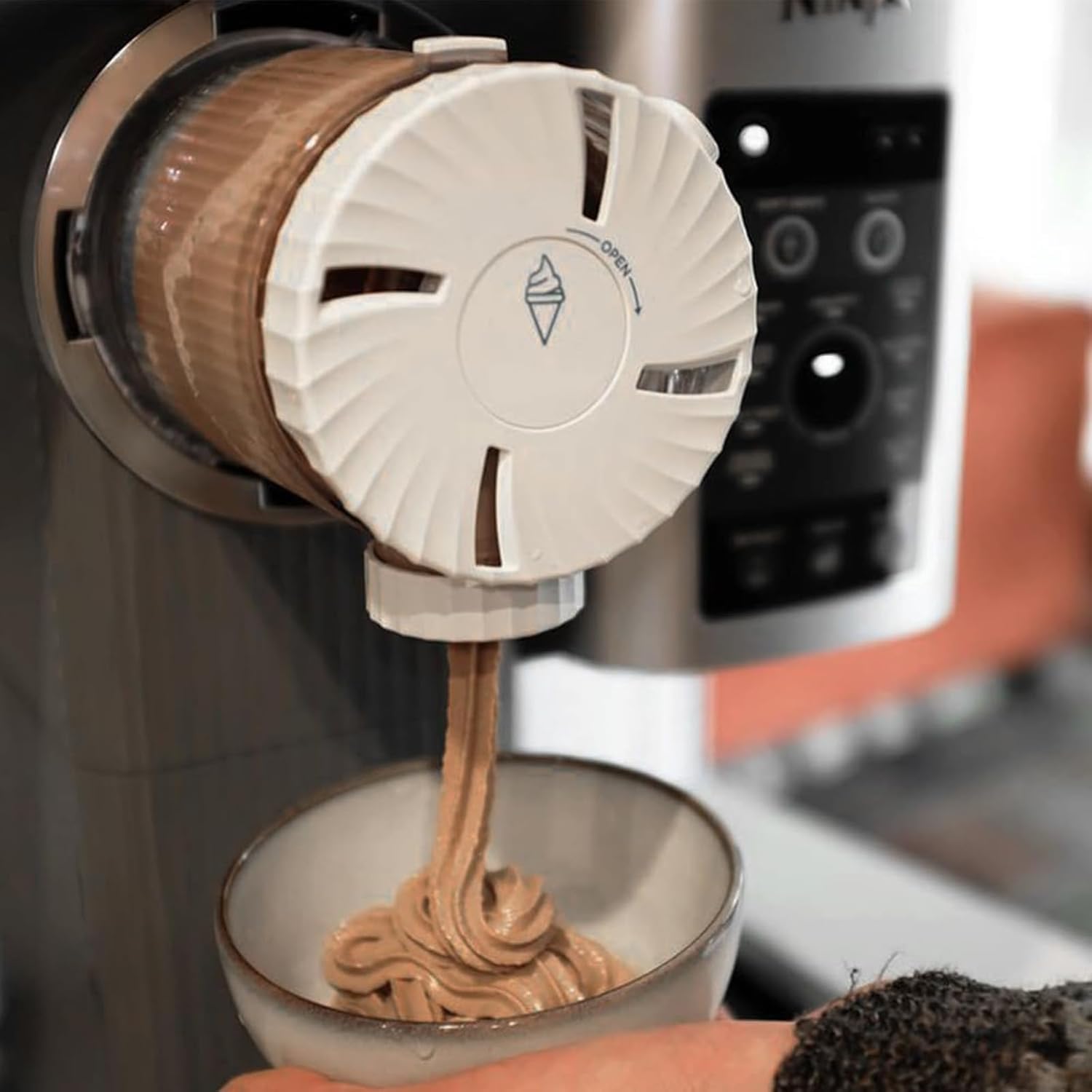 BigKing Lot de 2 récipients pour ninja Creami Swirl Pints, Récipients compatible NC700 701, Conteneurs pour Ninja Creami Swirl Pints et couvercle